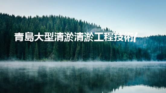 青島大型清淤清淤工程技術(shù)揭秘！如何高效處理水體污染征詢題？